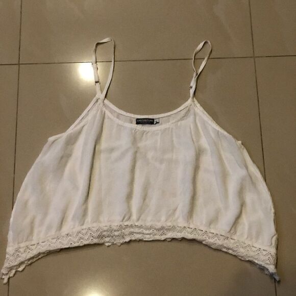 White cropped tank top   - Picture 2 of 5